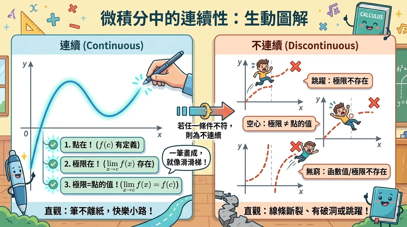 躍然紙上的微積分：連續與不連續的生動冒險