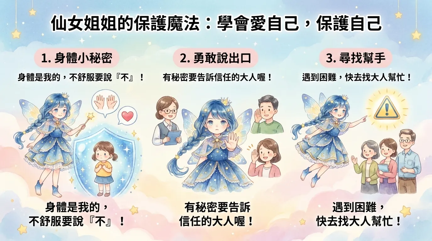 南臺科大幼保系 4B2I0039 仙女姐姐的保護魔法：幼兒身體自主權教學