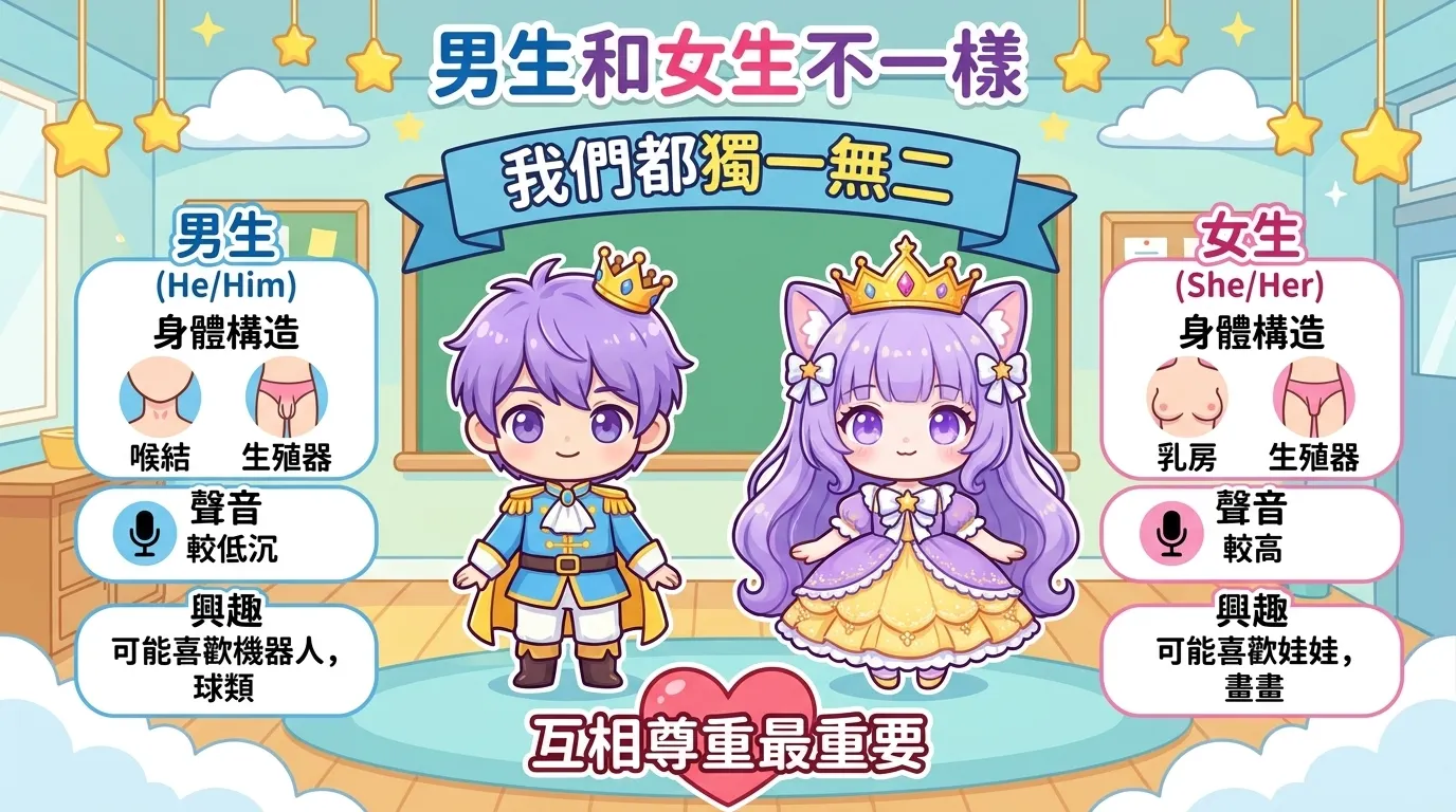 南台科大幼保系_4B2I0908_男生和女生不一樣：我們都獨一無二的成長小知識
