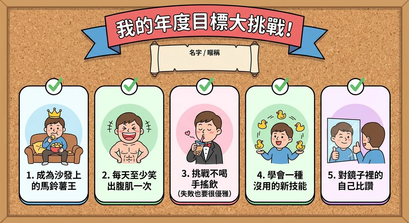 我的年度目標大挑戰!
