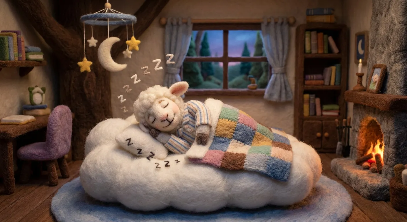 羊咩咩的甜美夢鄉