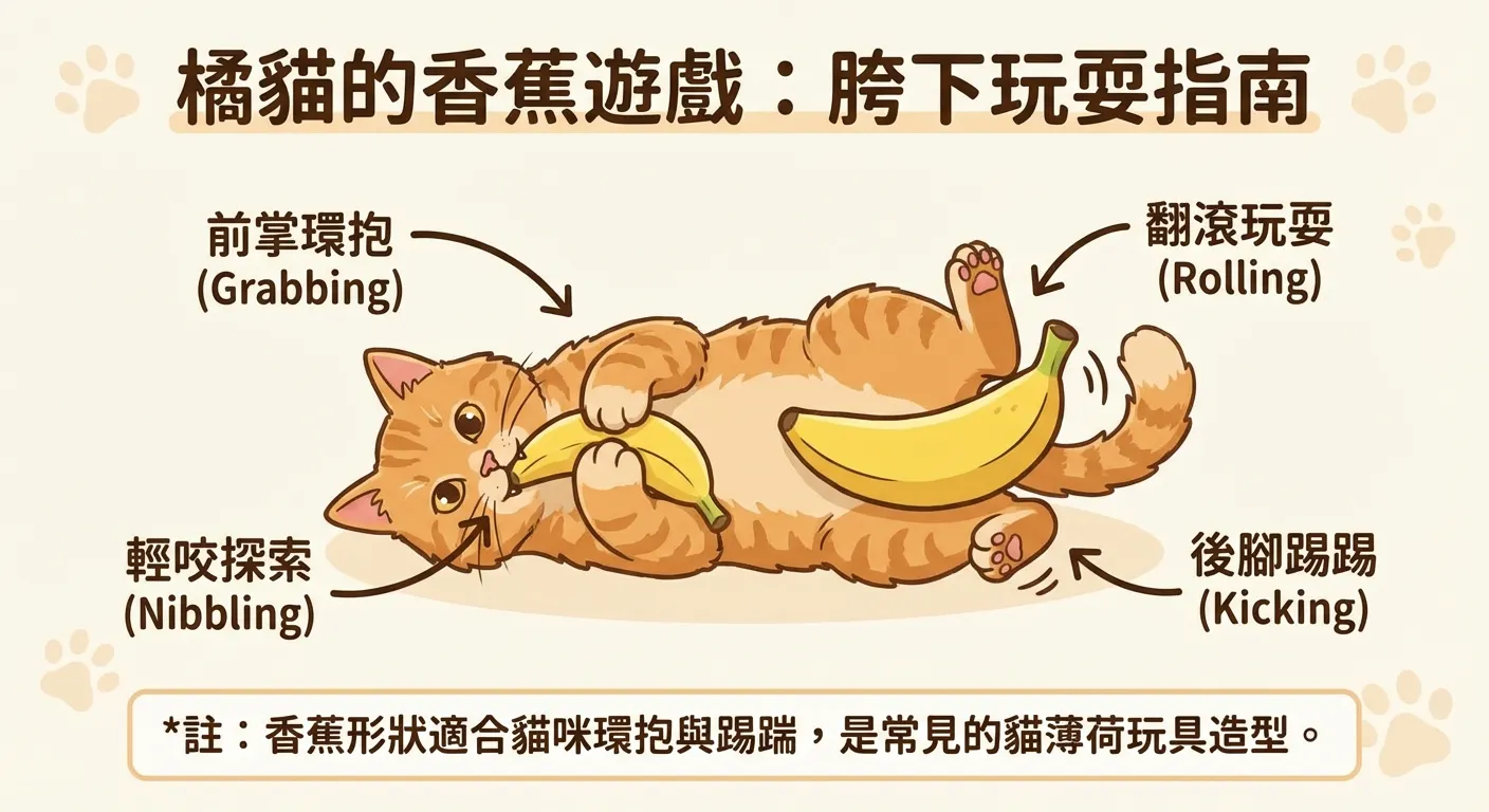 橘貓的香蕉遊戲：胯下玩耍指南