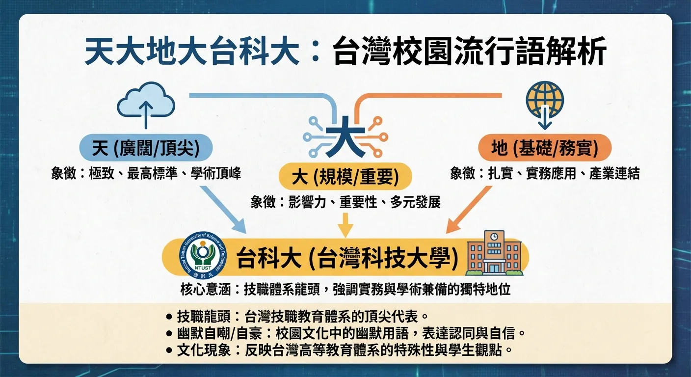 天天地大台科大:台灣校園流行語解析