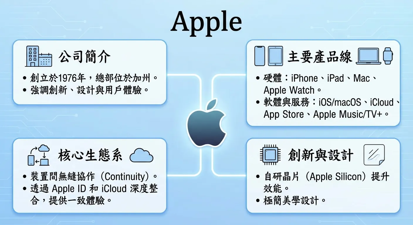 Apple公司簡介與核心生態系