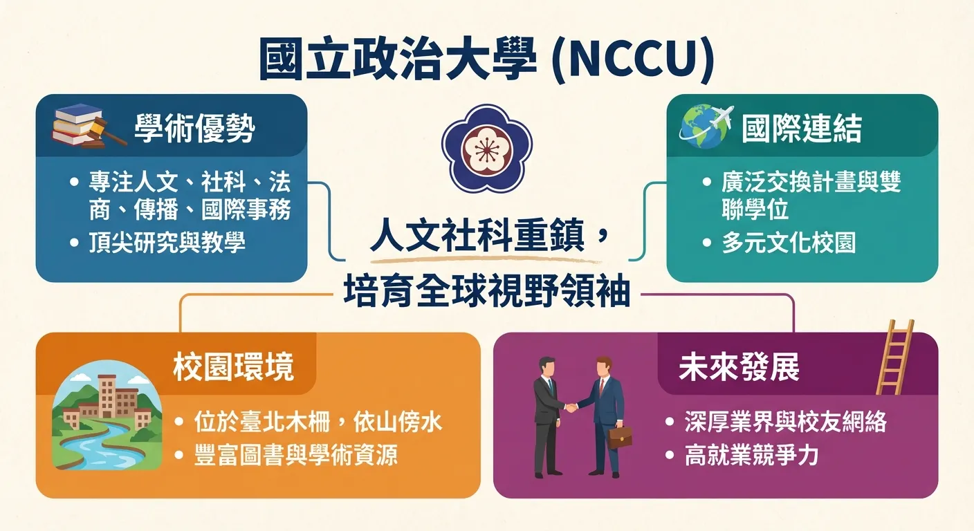 國立政治大學 (NCCU) 介紹圖