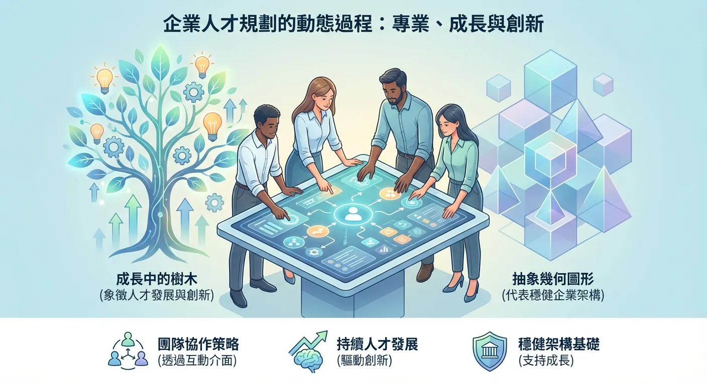 企業人才規劃的動態過程 資管2B 王文毅