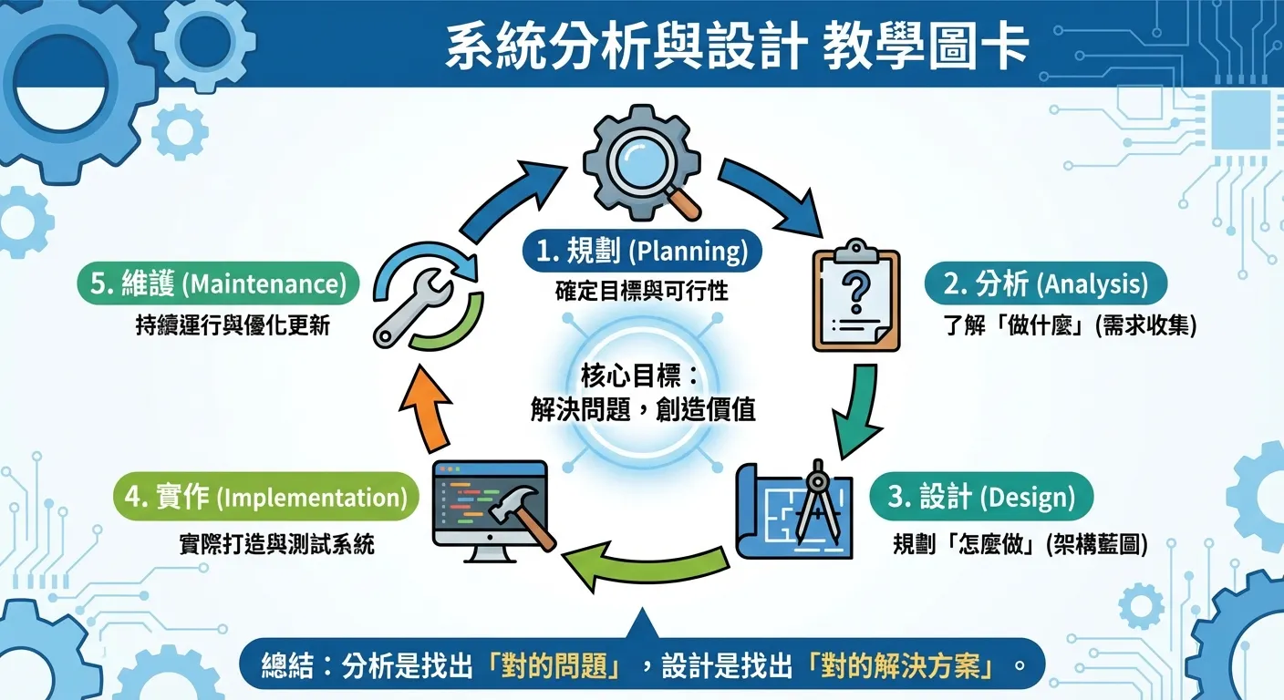 資管3A_B28C017_林杏伃_系統分析與設計流程教學圖卡資