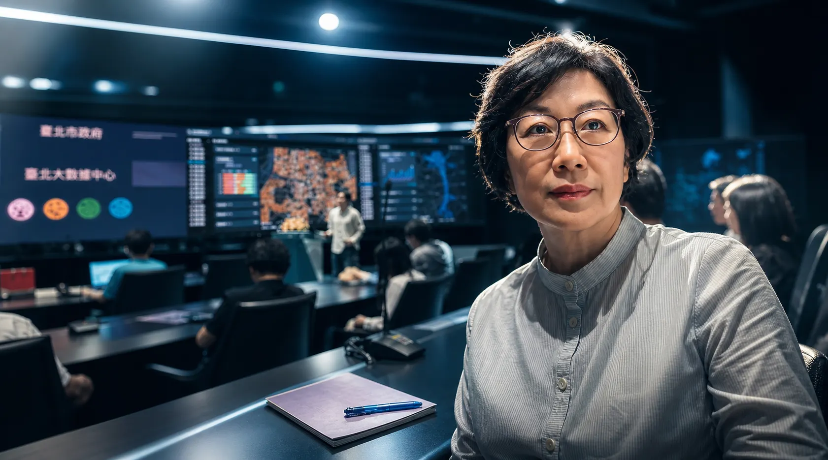 城市之巔:數據指揮官的深邃遠見