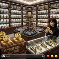 黃金陀螺富翁：頂級私人典藏展廳