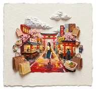 福岡街頭的櫻花購物之旅