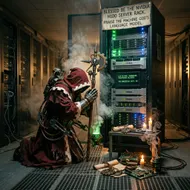 Pray to the AI machine god