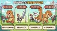 勇敢騎士的暴龍美甲指南