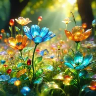 ガラスの花