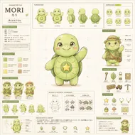 森林守護者：小烏龜莫里（Mori）角色設定集