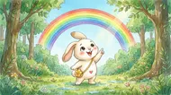 南臺科大4B3I0010-森林中的彩虹小兔之夢
