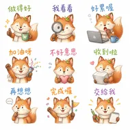 小狐狸-貼圖