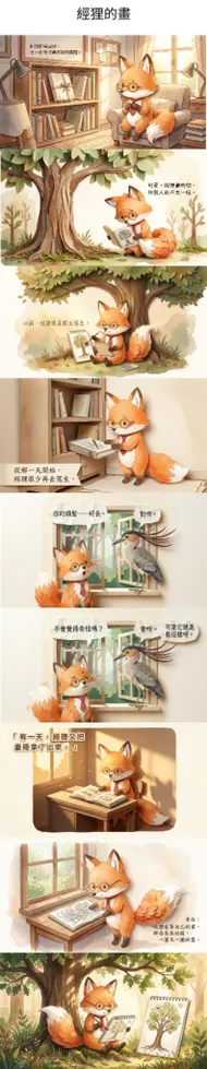 經理的畫：重拾畫筆的溫暖旅程的畫