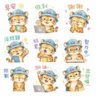 療癒系小老虎日常