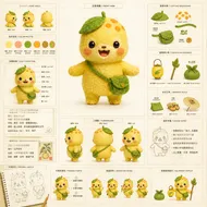 森林精靈：柚柚(Yuzu) 角色設定全集