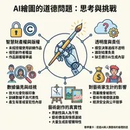 AI繪圖的道德問題：思考與挑戰教學圖卡