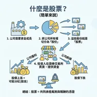 新手必看！一分鐘搞懂什麼是股票：核心概念圖解