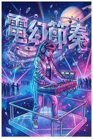 電幻節奏：銀河深處的合成樂章