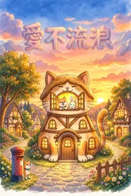 愛不流浪：夕陽下的童話貓咪小屋