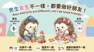 南台科大幼保系 4b2i0909小刺蝟好朋友：男生女生不一樣，我們都一樣棒
