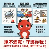 拒絕酒駕惡魔：守護安全的理性抉擇