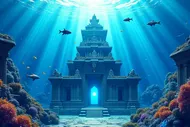 深海秘境：古老遺蹟與光之符文的靜謐時刻