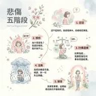 心靈療癒指南：走過悲傷的五個階段