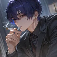 煙草２本吸いだけど、イケメン