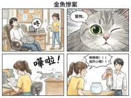 金魚慘案：貓咪的獵食本能