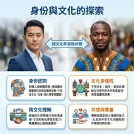 身份與文化的探索：跨文化學習與共情資訊圖表