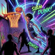 夜光灌籃:25號球員的街頭榮耀