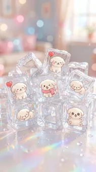 中信科大01460-晶瑩冰磚中的萌犬奇遇記