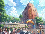 中信科大:新年賀卡