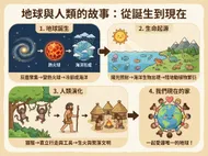 地球與人類的故事：從誕生到現在