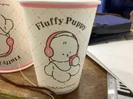 可愛い犬の紙コップ