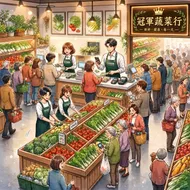 中信科大 03656 冠軍蔬菜行：晨間市場的溫馨時刻
