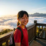 中信科大-00333-林素霞-阿里山曙光下的幸福笑靨