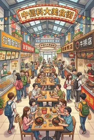 中信科大-00240-中信科大美食街