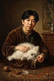 絲絨與白羽：文藝復興時期的寧靜午後