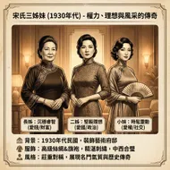 絕代芳華：1930年代宋氏三姊妹傳奇肖像