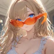 夏日藍瞳的凝視