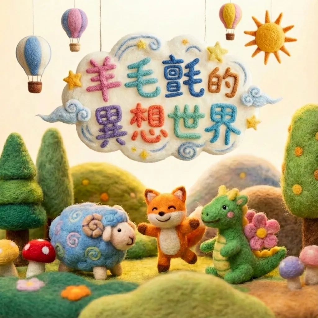 The Fantasy World of Wool Felt