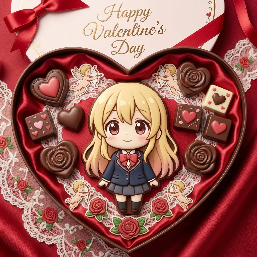 キャラクター風チョコレート生成