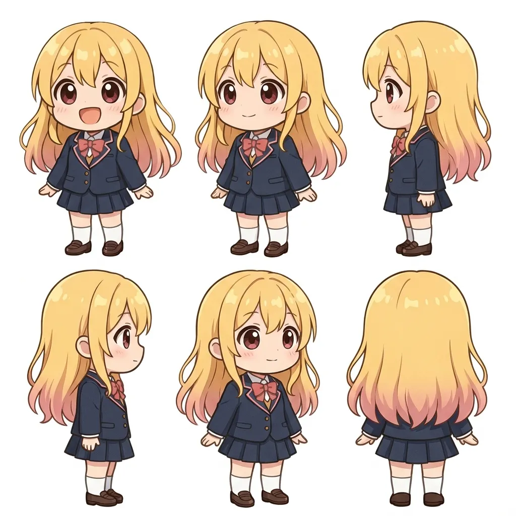 キャラクターマルチビュー