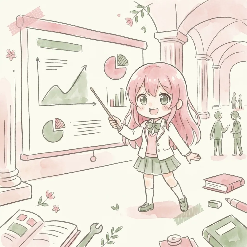 Presentation style: Soft-watercolor