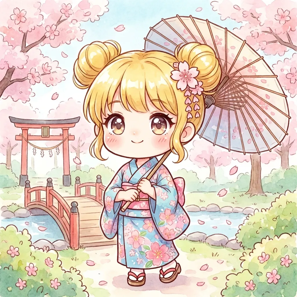 Japanese Chibi Style